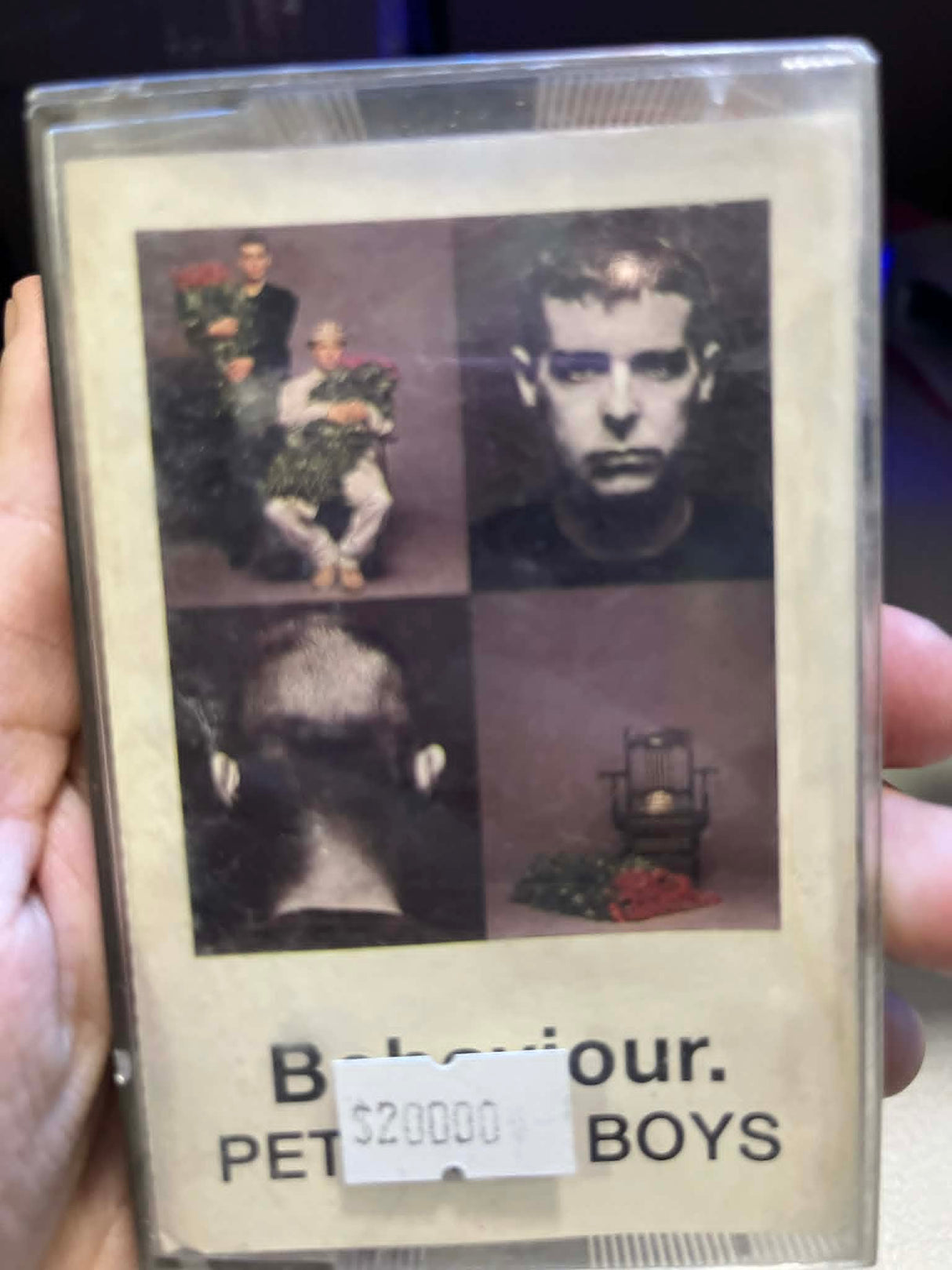 Pet Shop Boys  Behaviour - Cassette