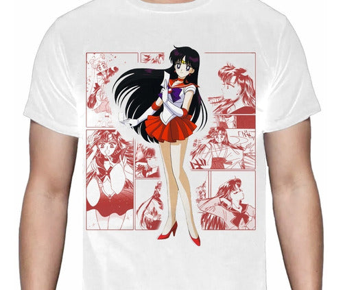 Sailor Moon - Sailor Mars Marte Rei Hino - Polera