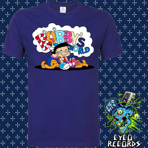 El Mundo De Bobby - Morada - Polera