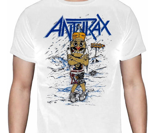 Anthrax - Mosh It Up - Polera - s / Blanco