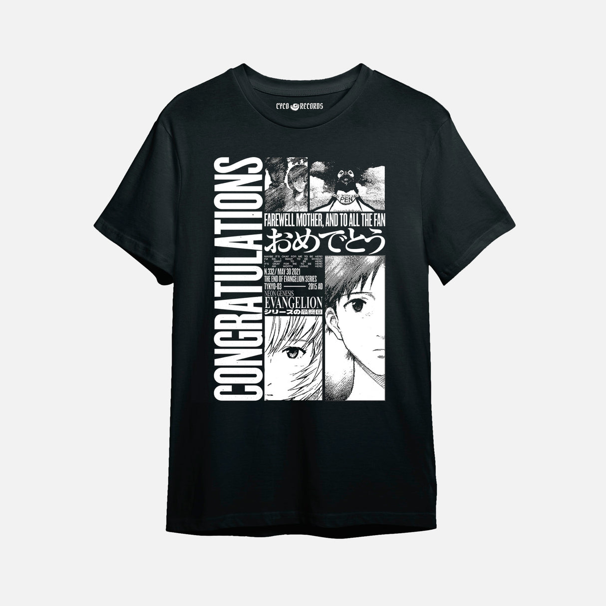 Evangelion - Congratulations - Polera