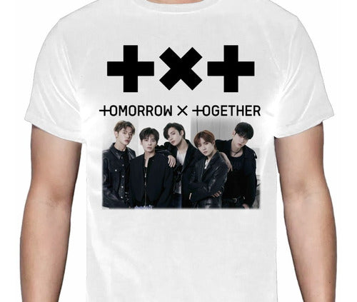 Txt - Boy Band In Black - Polera