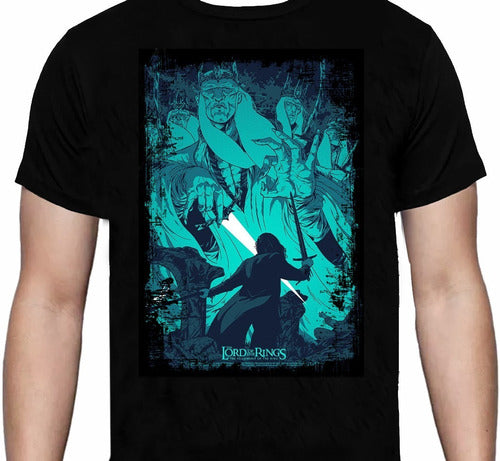 Los Anillos De Poder - Series - Polera