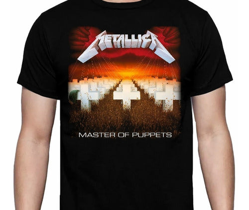 Metallica - Master Of Puppets - Polera
