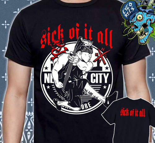 Sick Of It All - Polera Serigrafia - Polera