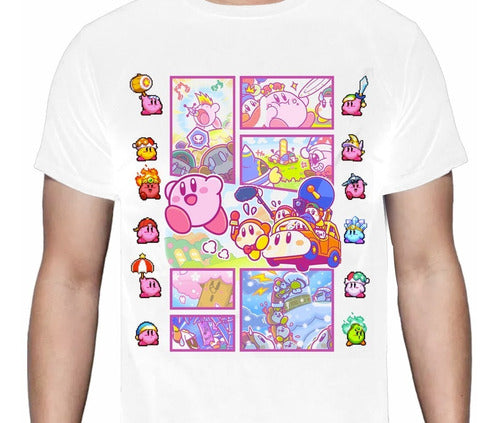 Kirby - Kirby Collage - Polera
