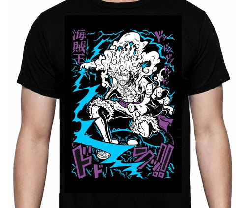 One Piece - Luffy Gear 5 - Polera