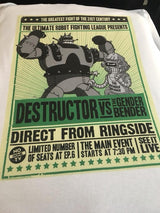Destructor Vs The Gender Bender - Animacion - Polera