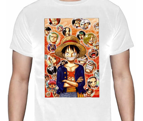 One Piece - Luffy - Polera