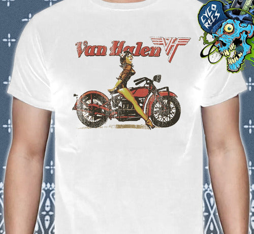 Van Halen - Moto Girl - Polera