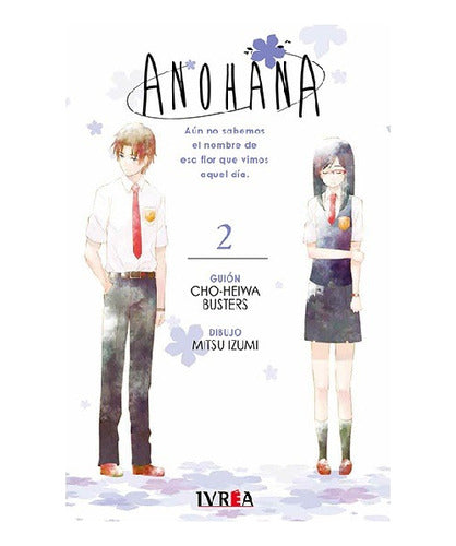 Manga Anohana - Tomo 2 - Ivrea Arg.+reg