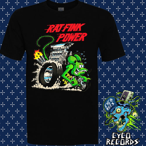 Rat Fink Power - Clasicas - Polera