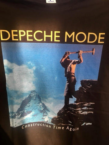 Depeche Mode - Construction Time Again - Polera