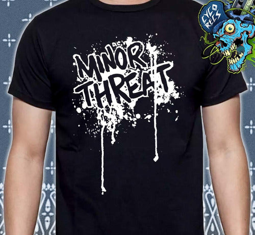 Minor Threat - Logo - Polera