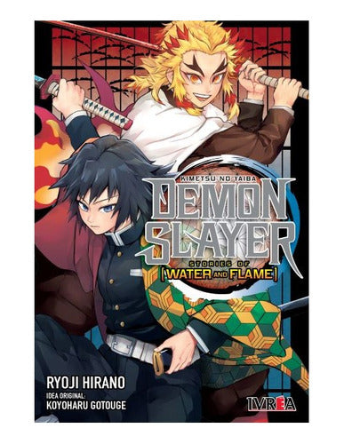 Manga Demon Slayer - Water And Flame - Ivrea Arg. + Reg.