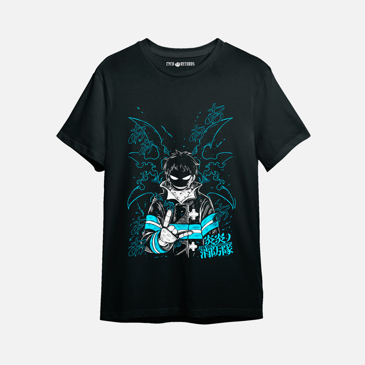 Fire Force - Shinra blue - Polera