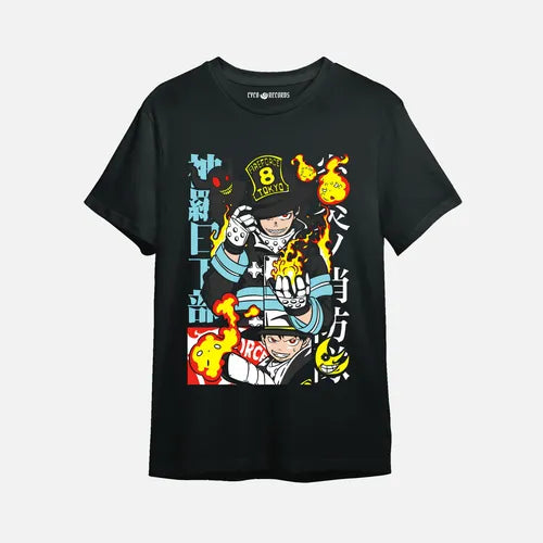 Fire Force - Shinra - Polera