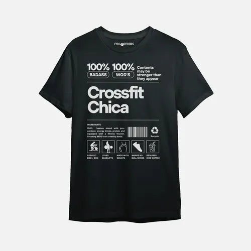Fitness - Crossfit Chica - Polera