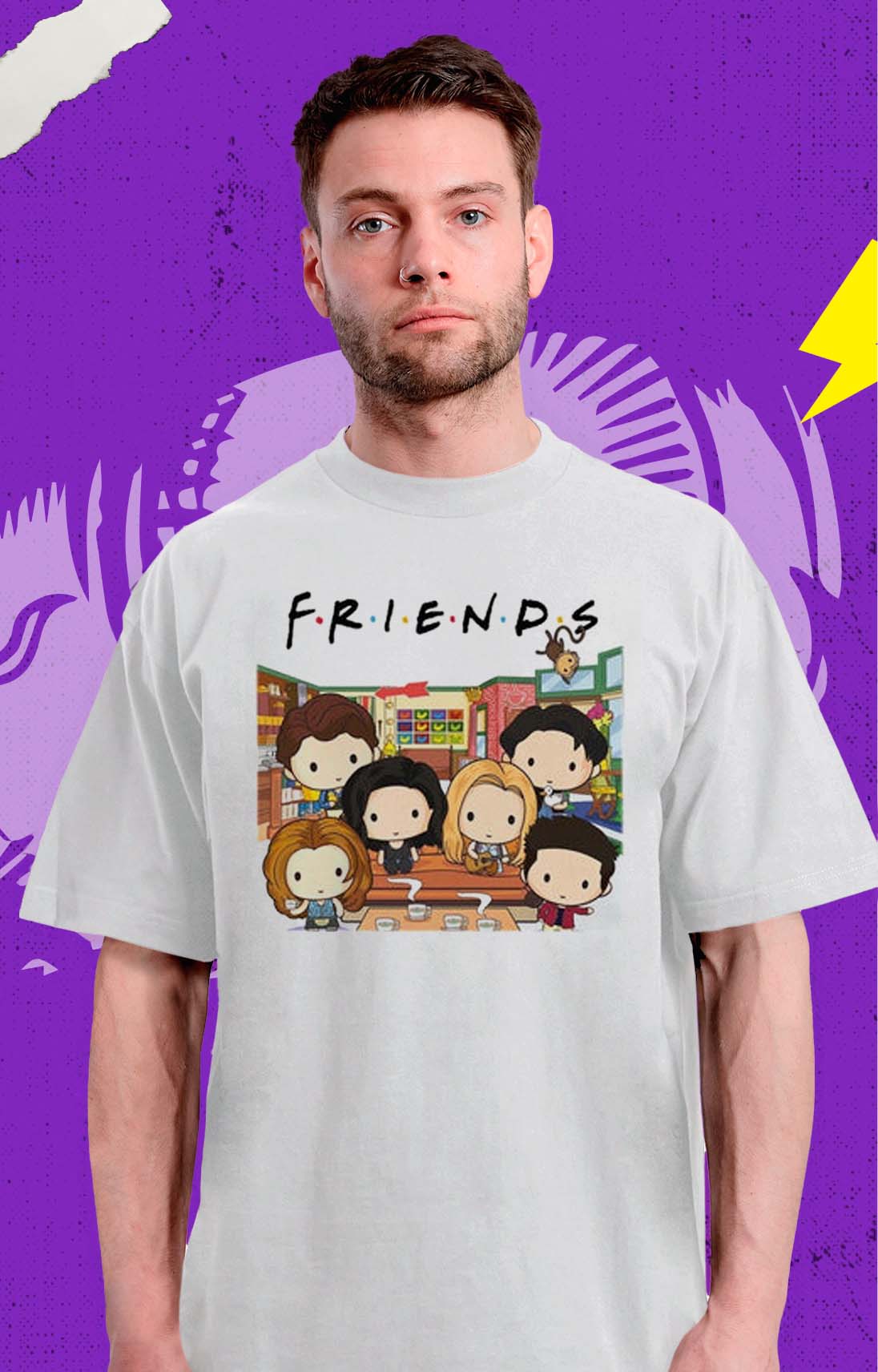 Friends - Caricaturas - Polera