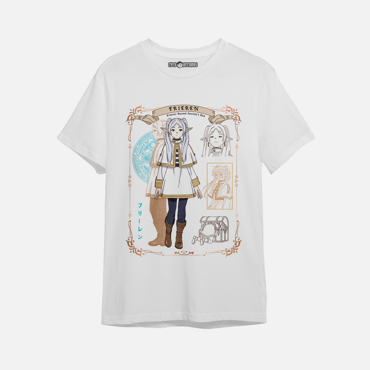 Frieren - Viñetas Fantasia - Polera