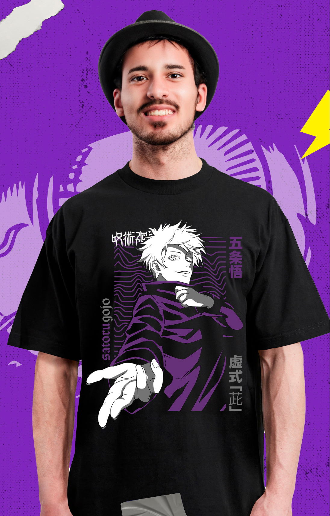 Jujutsu Kaisen - Gojo Ojos - Polera