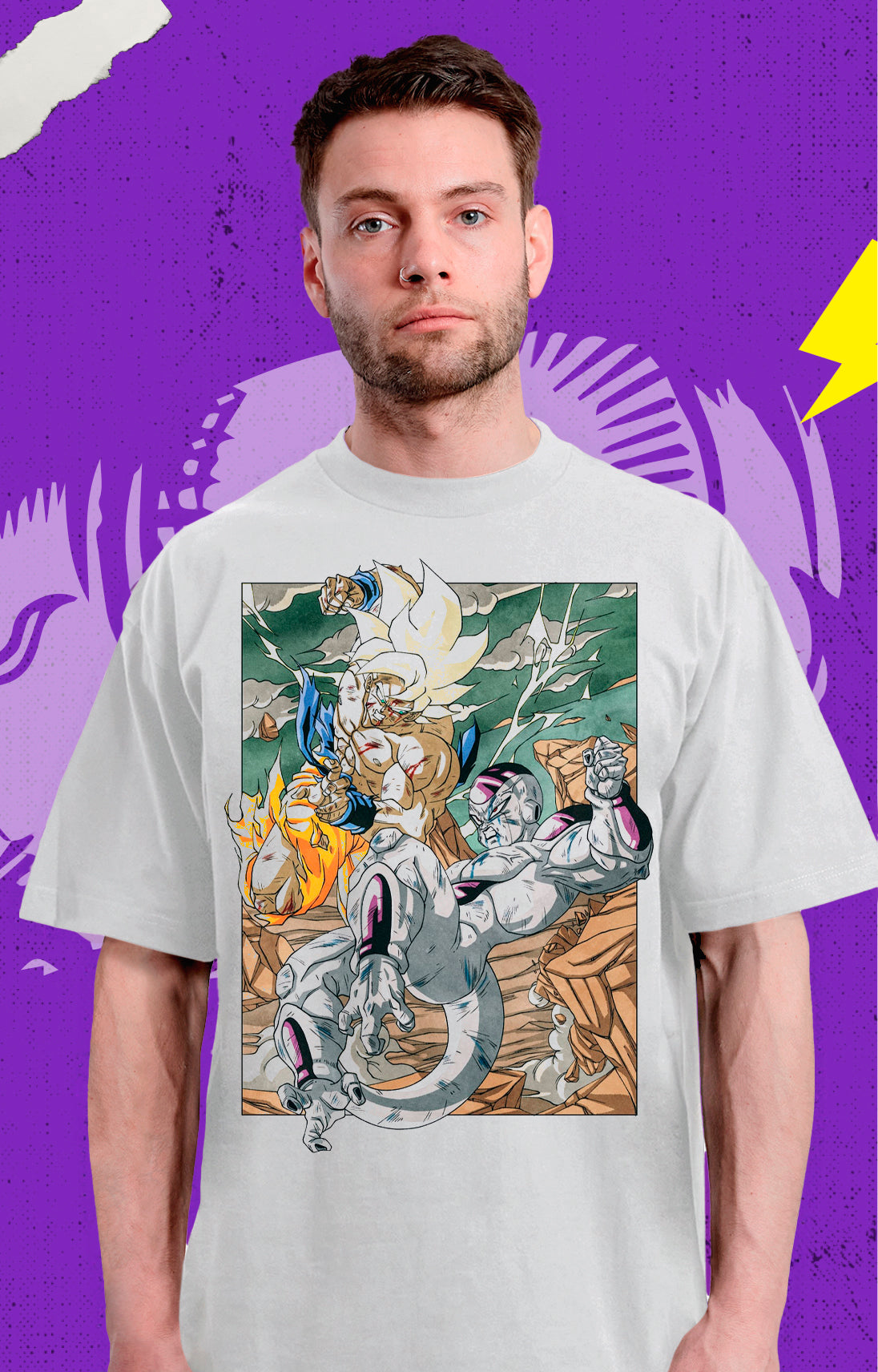 Dragon Ball Z - Goku vs Freezer - Polera