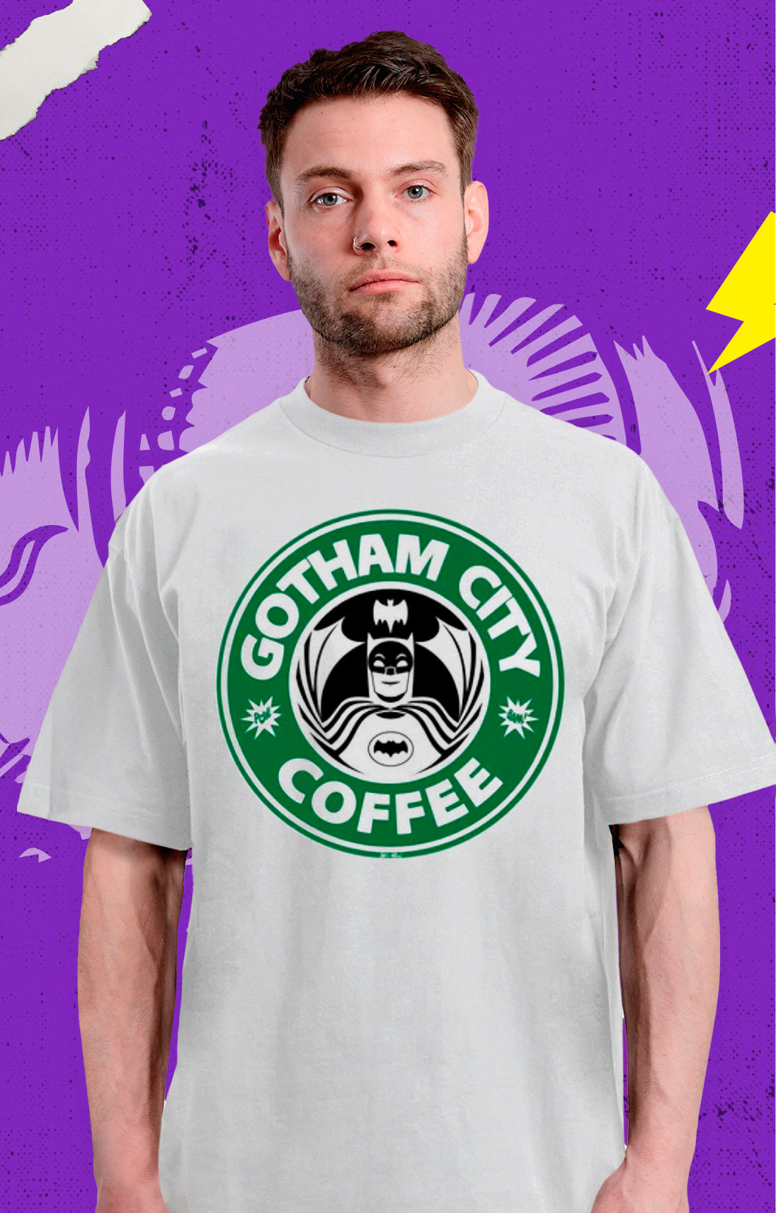 Gotham City - Coffee Batman - Polera