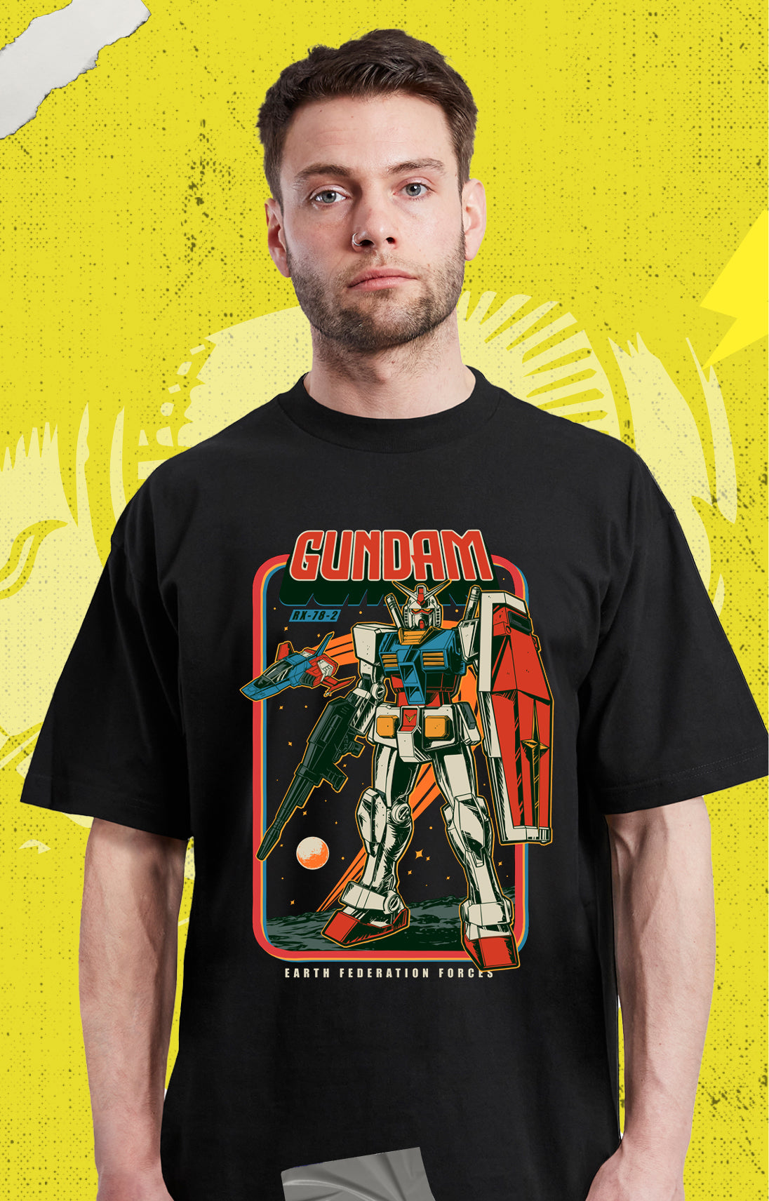 Gundam - Mobile Suit Rx 78 2 - Polera