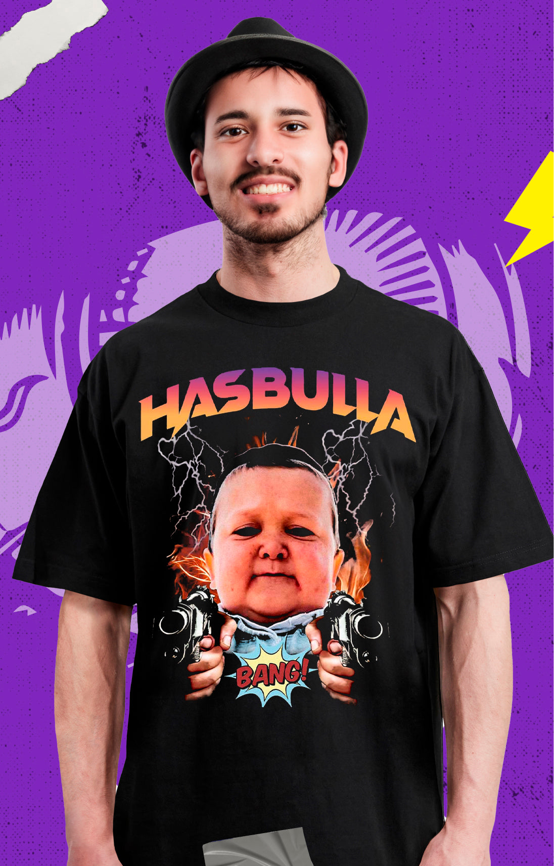 Hasbulla - Bang - Polera