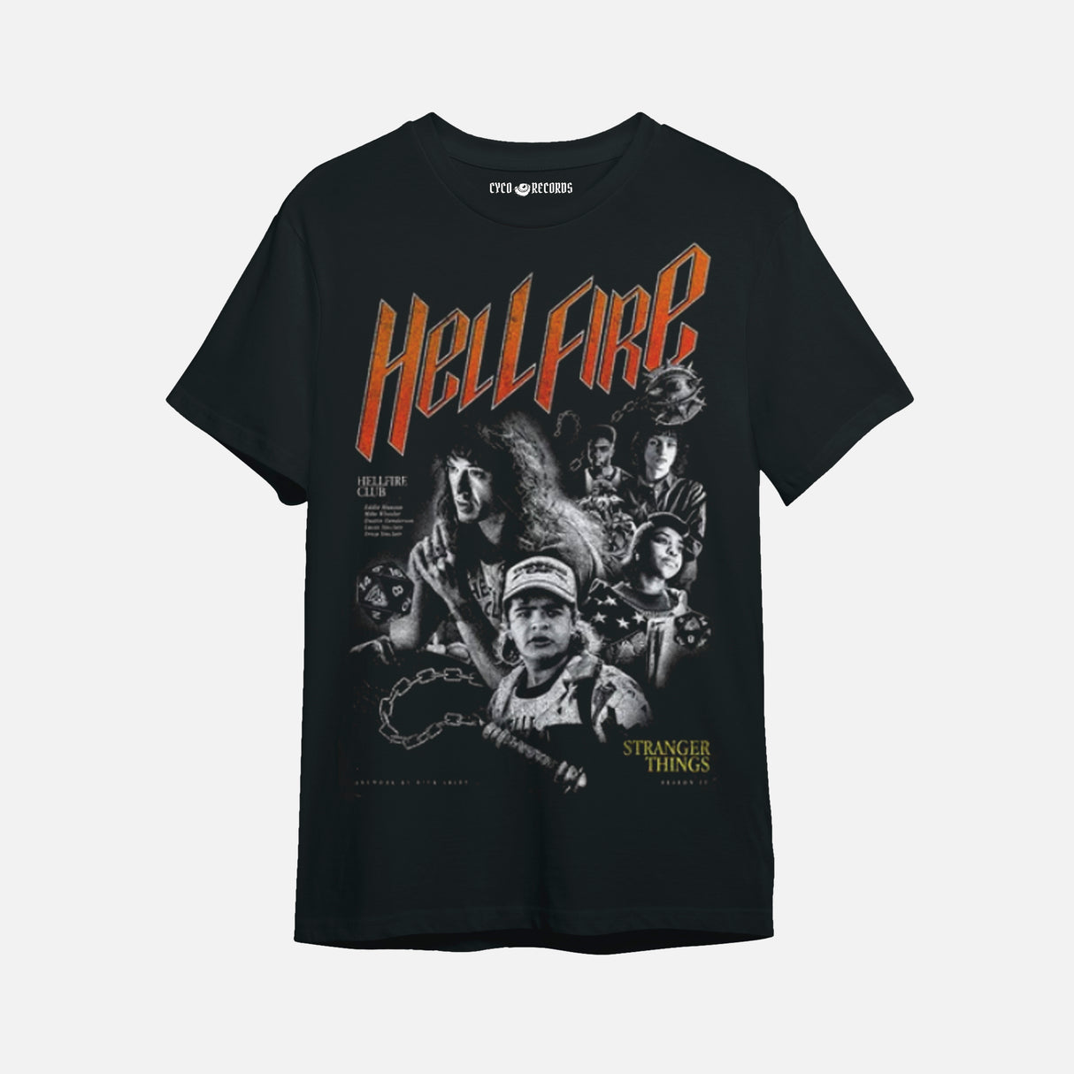 Eddie Munson - Hellfire Club - Polera