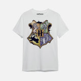 Harry Potter - Escudo Hogwarts - Polera
