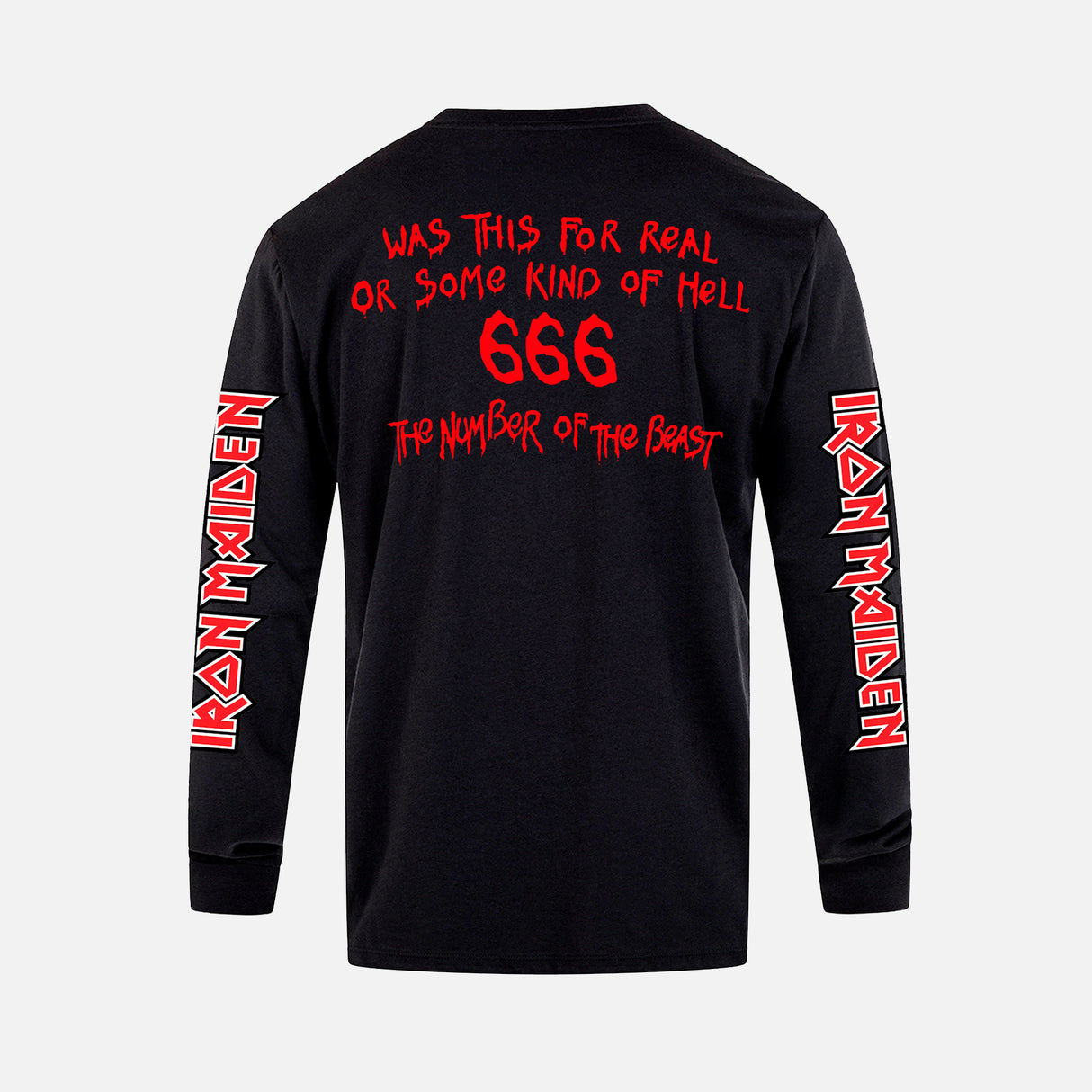 Iron Maiden - Number of the Beast - Polera Manga Larga
