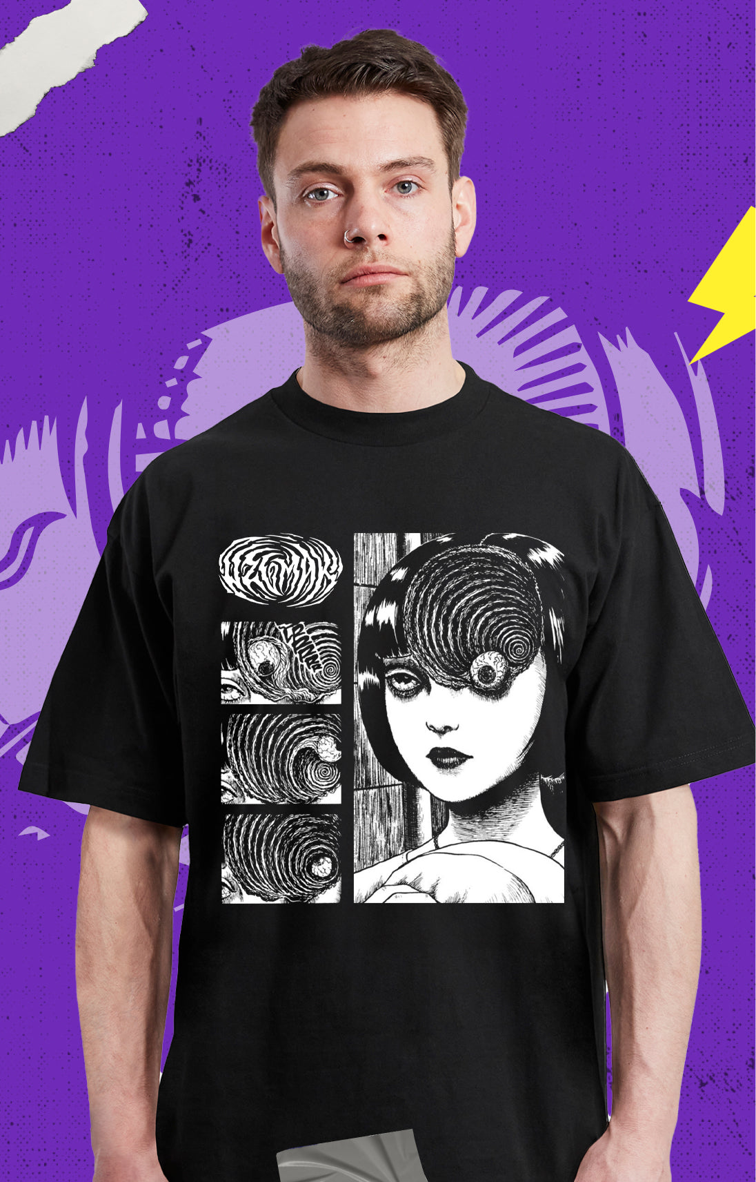 Junji Ito - Uzumaki Black - Polera