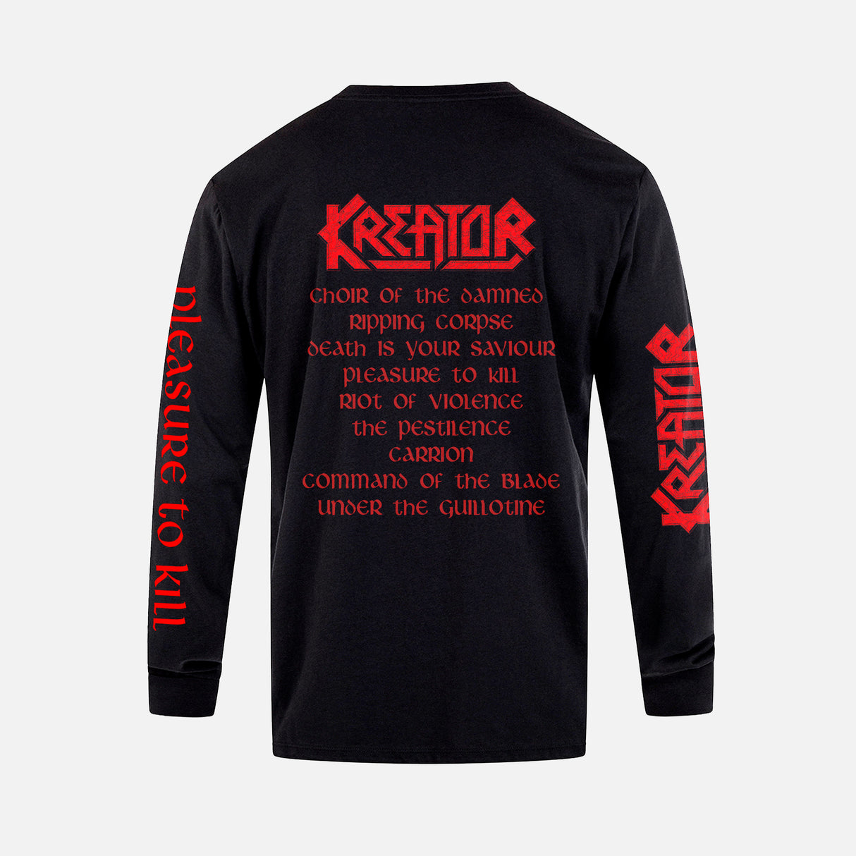 Kreator - Pleasure to Kill - Polera Manga Larga