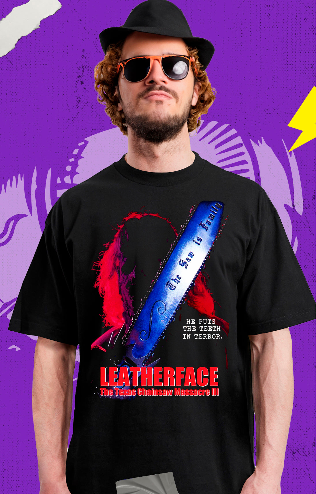 Leatherface The Texas Chainsaw Massacre Lll - Peliculas De C - Polera