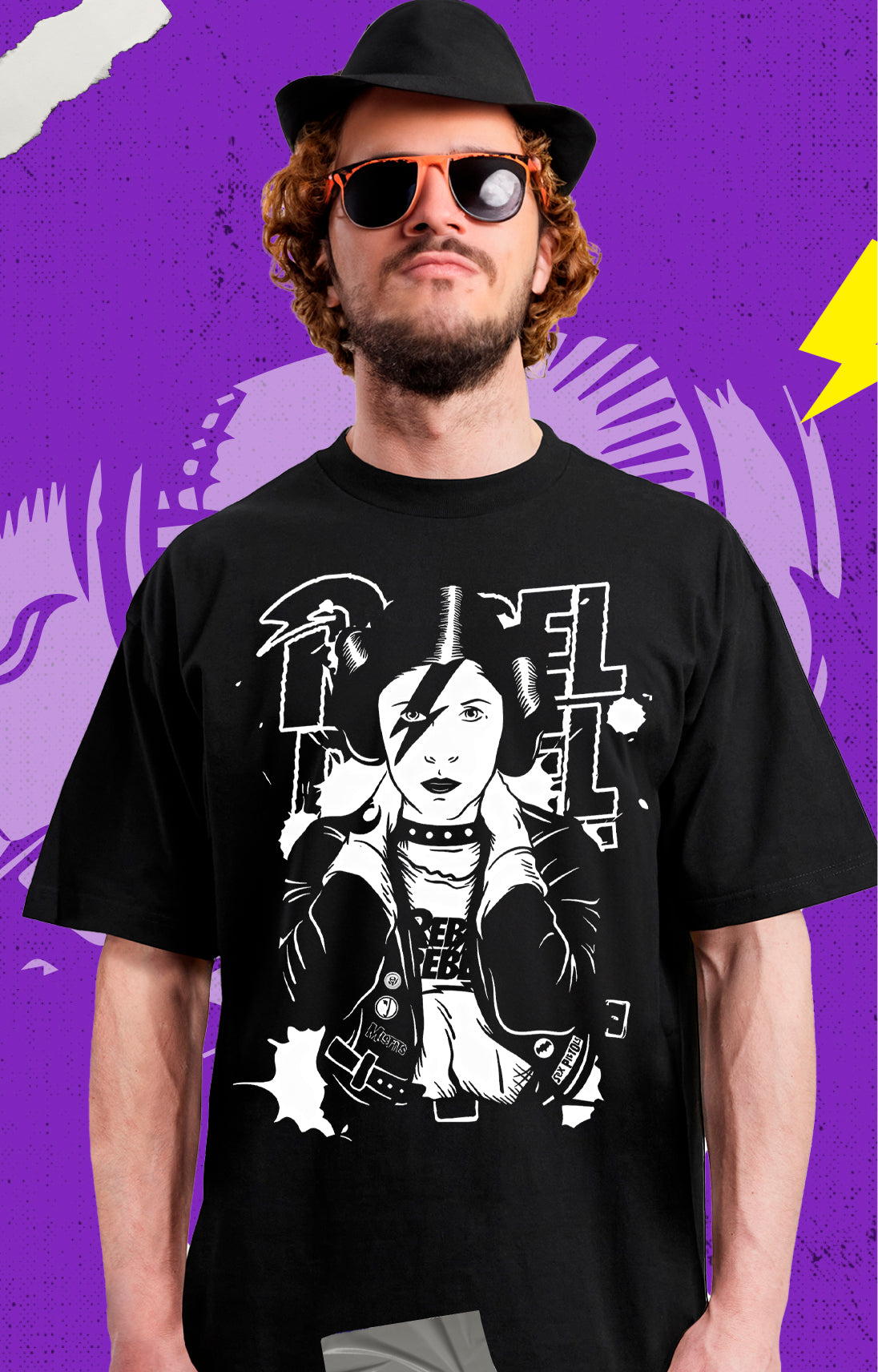 Stars Wars - Leia Rebel Punk - Polera