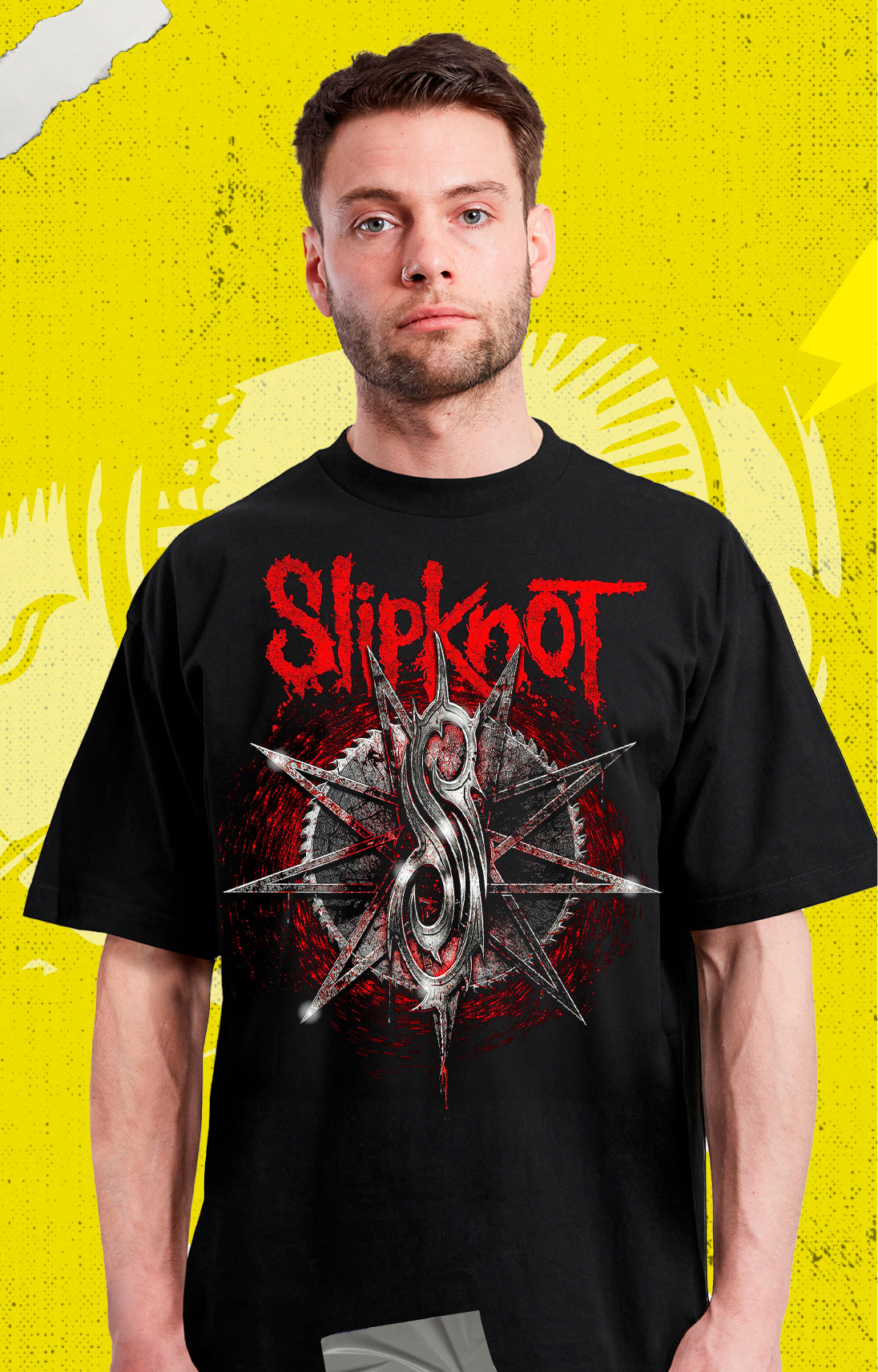 Slipknot - Logo Sierra - Polera
