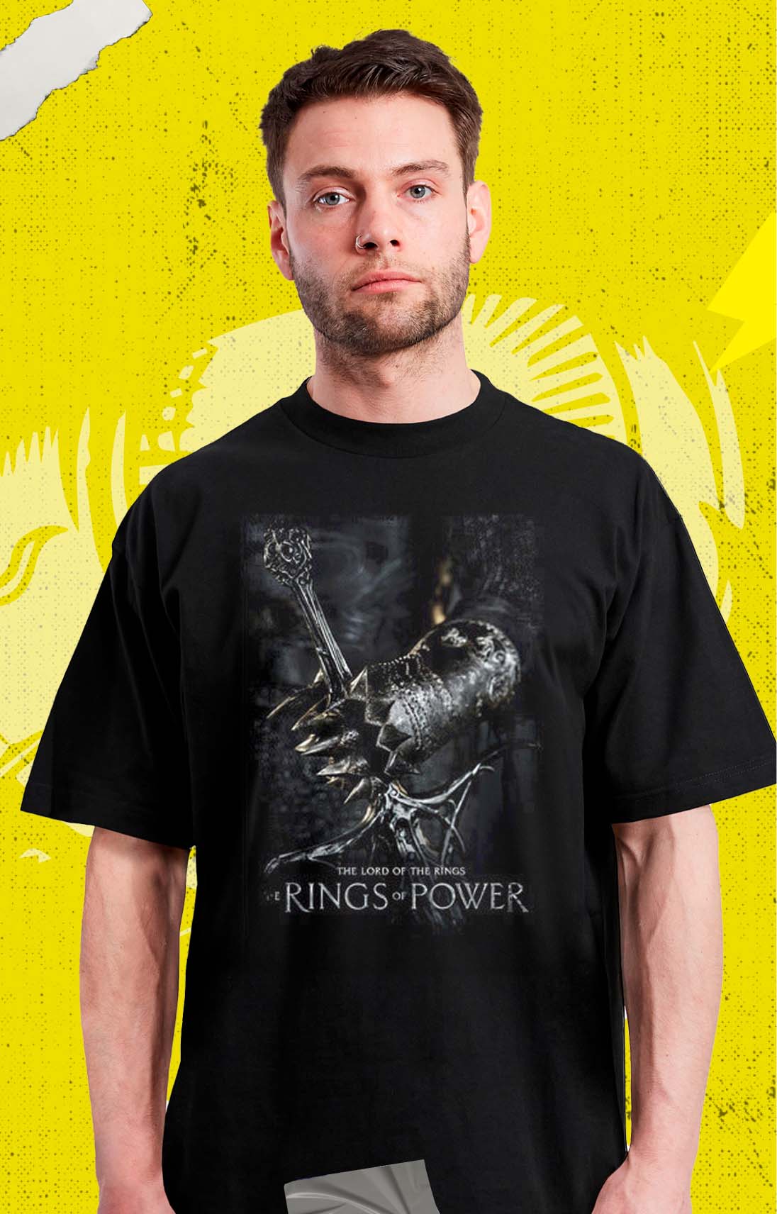 Los Anillos De Poder - Peliculas - Polera