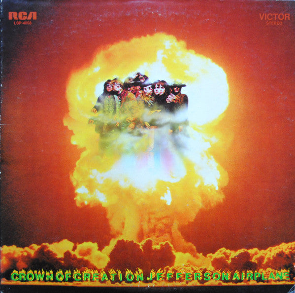 Jefferson Airplane – Crown Of Creation - Vinilo Japones (Sin Obi)