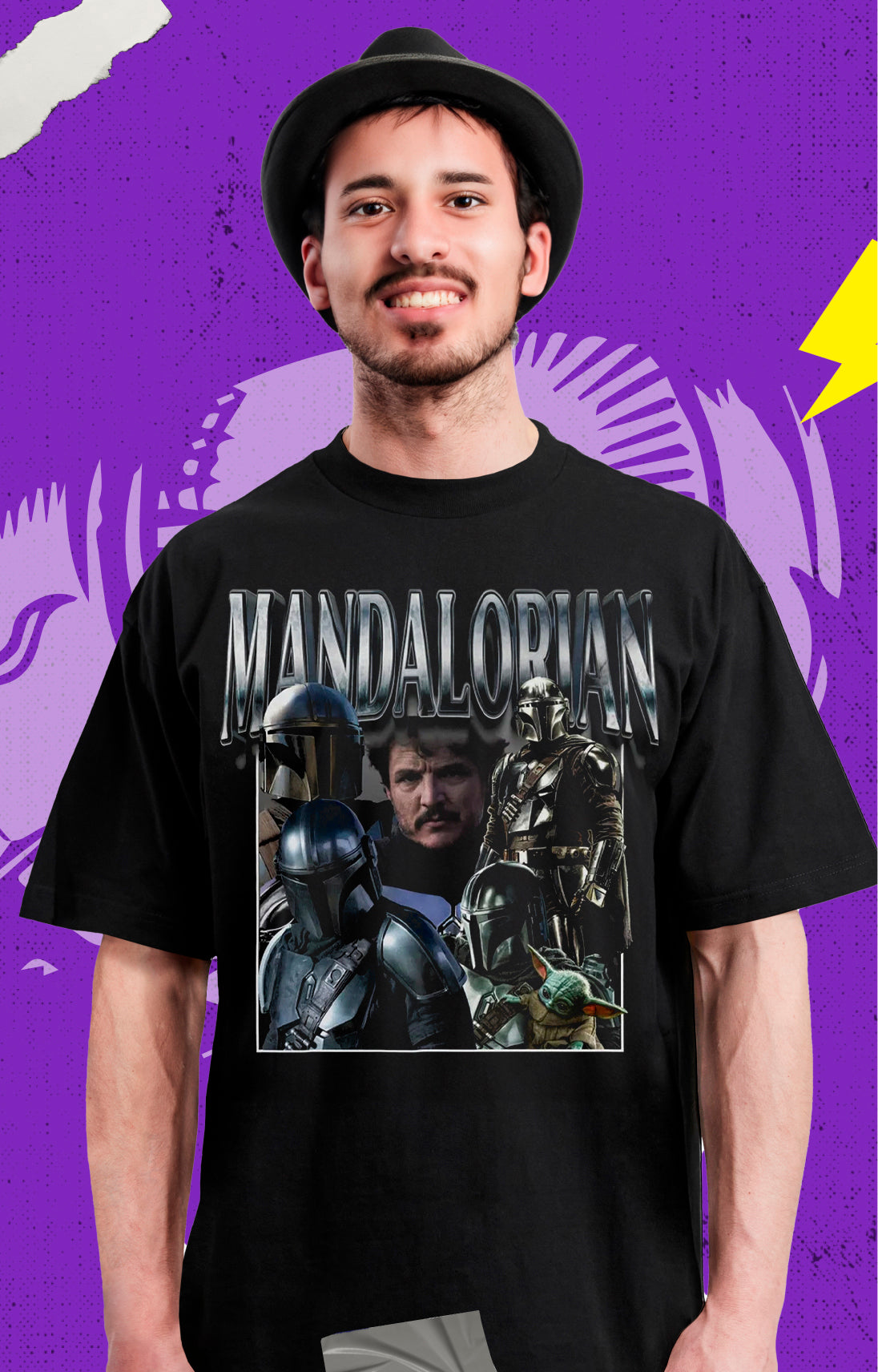 The Mandalorian - Collage Star Wars - Polera