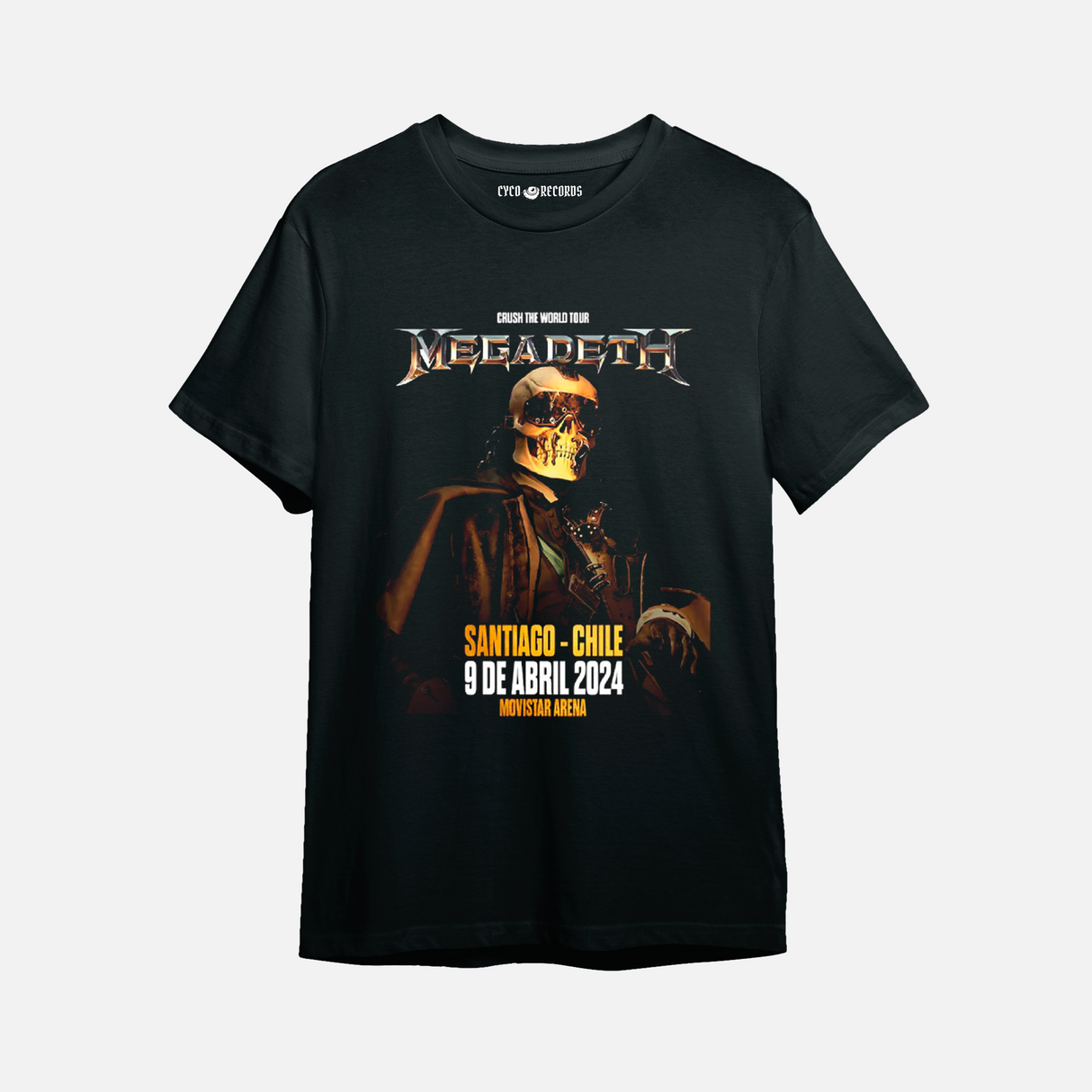 Megadeth - Crush The World Tour - Polera