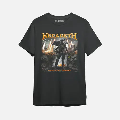 Megadeth - Death By Design - Polera