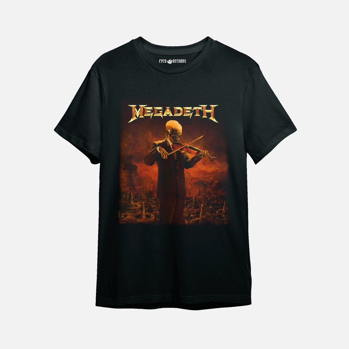 Megadeth - Rattlehead Violin - Polera