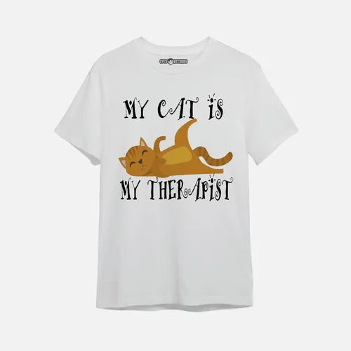 Meme - My Cat is My Therapist - Polera