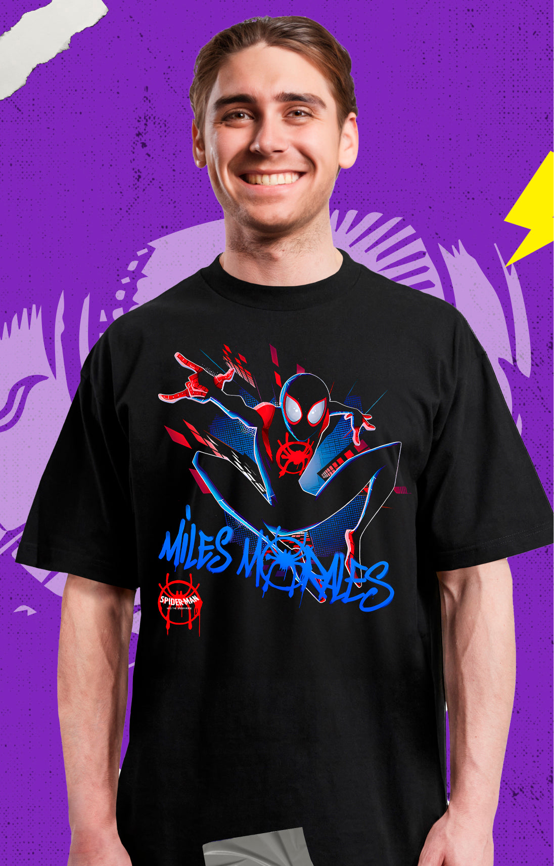 Spiderman - Miles Morales Comics - Polera