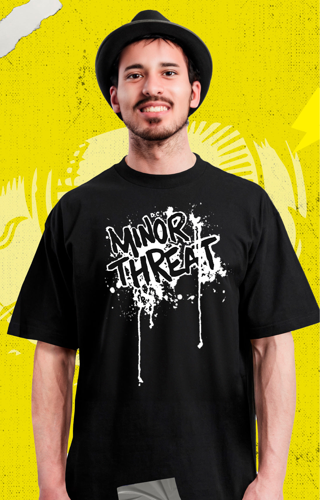 Minor Threat - Logo - Polera