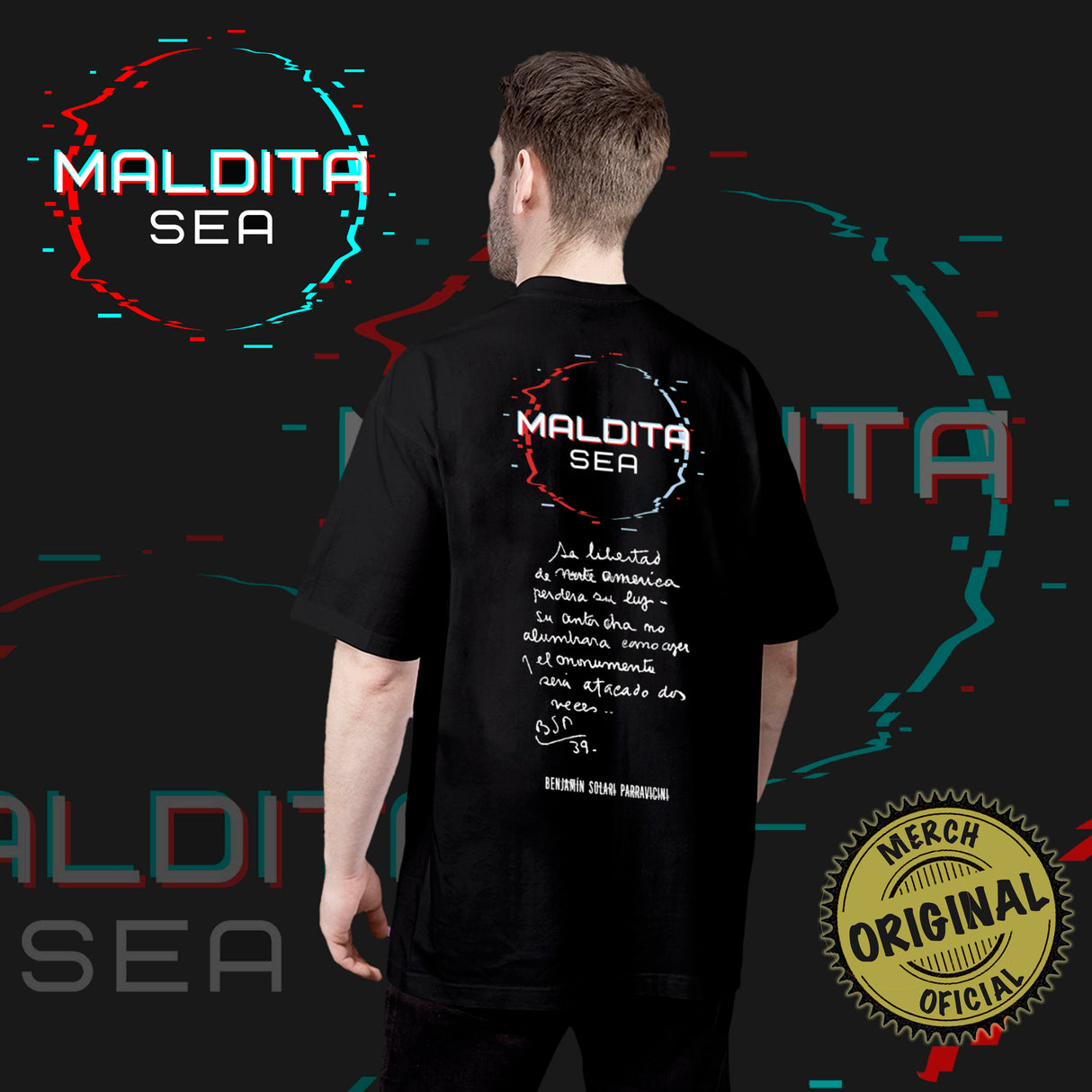 Solari Parravicini Liberty - Maldita Sea - Polera