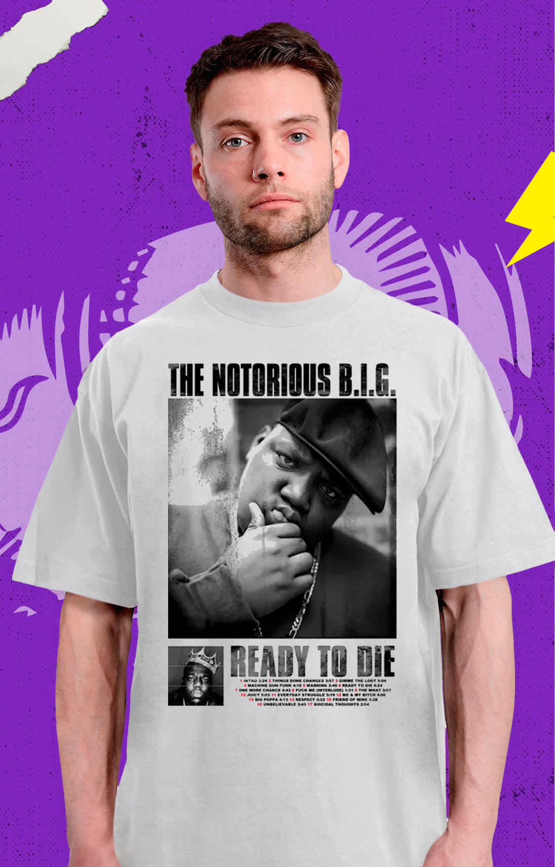 The Notorious BIG - ready to die - Polera