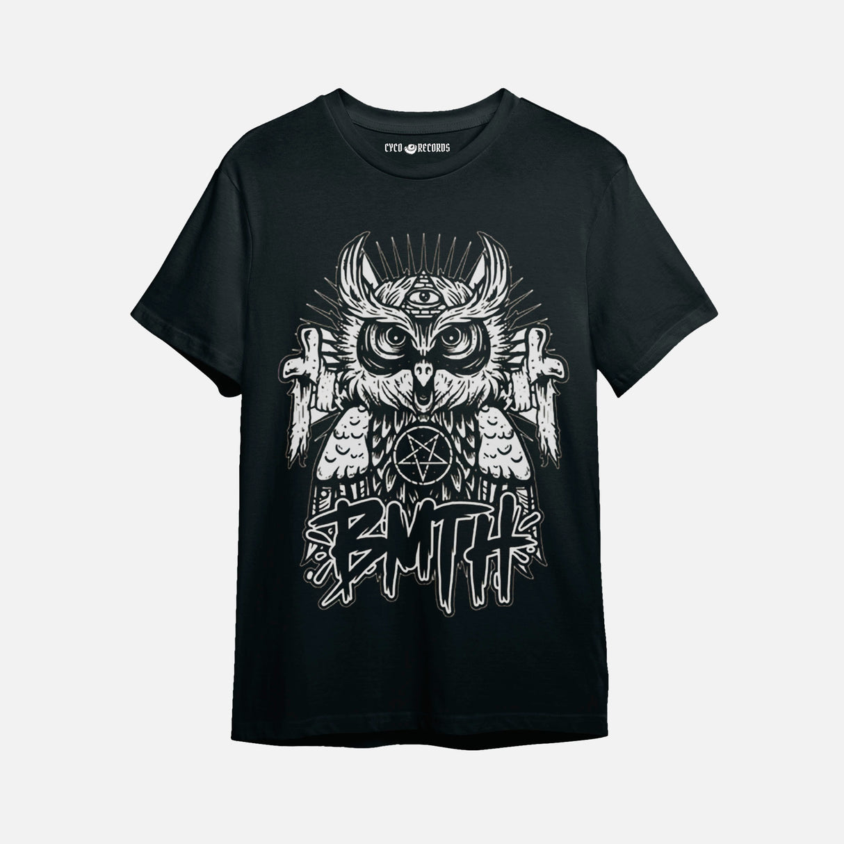 Bring me the horizon - owl - metal - polera