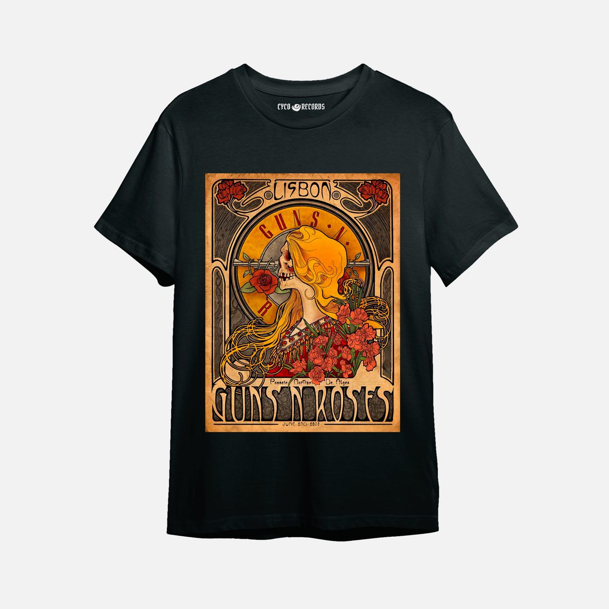 Guns n Roses - Live Lisboa 2017 - Polera